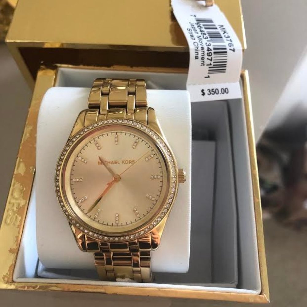 Women's Michael Kors Gold Watch